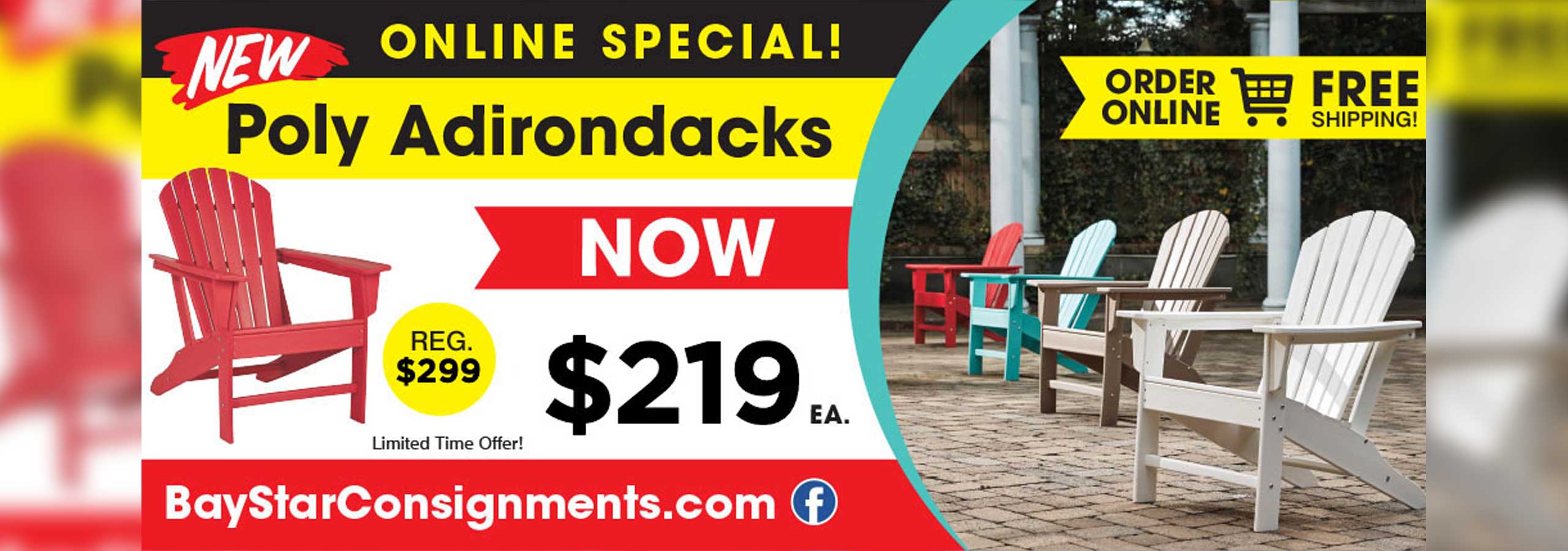 Poly Adirondacks - Shop Instore